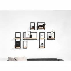 Red Living Wandregal Mello III - Akazie massiv - Akazie Natur / Schwarz - Breite: 35 cm 10 Red Living Wandregal Mello III - Akazie massiv - Akazie Natur / Schwarz - Breite: 35 cm -WOHNZIMMERMÖBEL Verkäufe 1000150353 200302 15283300011 MOOD DETAILS P000000001000150353 mood