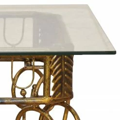 Ridgevalley Beistelltisch Moeda - Antik goldfarben -WOHNZIMMERMÖBEL Verkäufe 1000150500 190107 16090200012 GALLERYIMAGES P000000001000150500