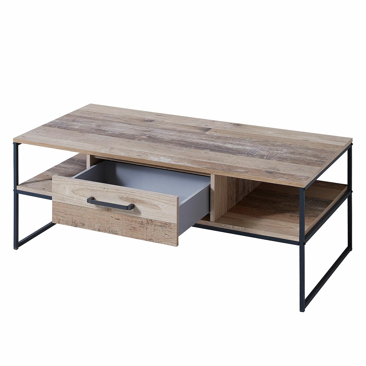 Loftscape Couchtisch Mooca - Altholz Hell Dekor / Anthrazit 4 Loftscape Couchtisch Mooca - Altholz Hell Dekor / Anthrazit – Bild 4