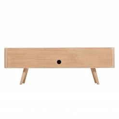 Studio Copenhagen TV-Lowboard Loca V - Wildeiche teilmassiv - Wildeiche hell geölt - Breite: 135 cm - Tiefe: 42 cm -WOHNZIMMERMÖBEL Verkäufe 1000151230 190306 06275000003 GALLERYIMAGES P000000001000151230