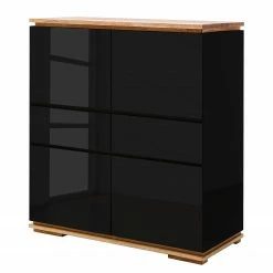 Loftscape Highboard Lixeira - Hochglanz Schwarz