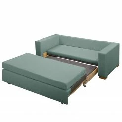 Maison Belfort Schlafsofa Latina XVI - Webstoff - Mintgrau - Breite: 170 cm -WOHNZIMMERMÖBEL Verkäufe 1000151734 190130 08052800126 GALLERYIMAGES P000000001000151734