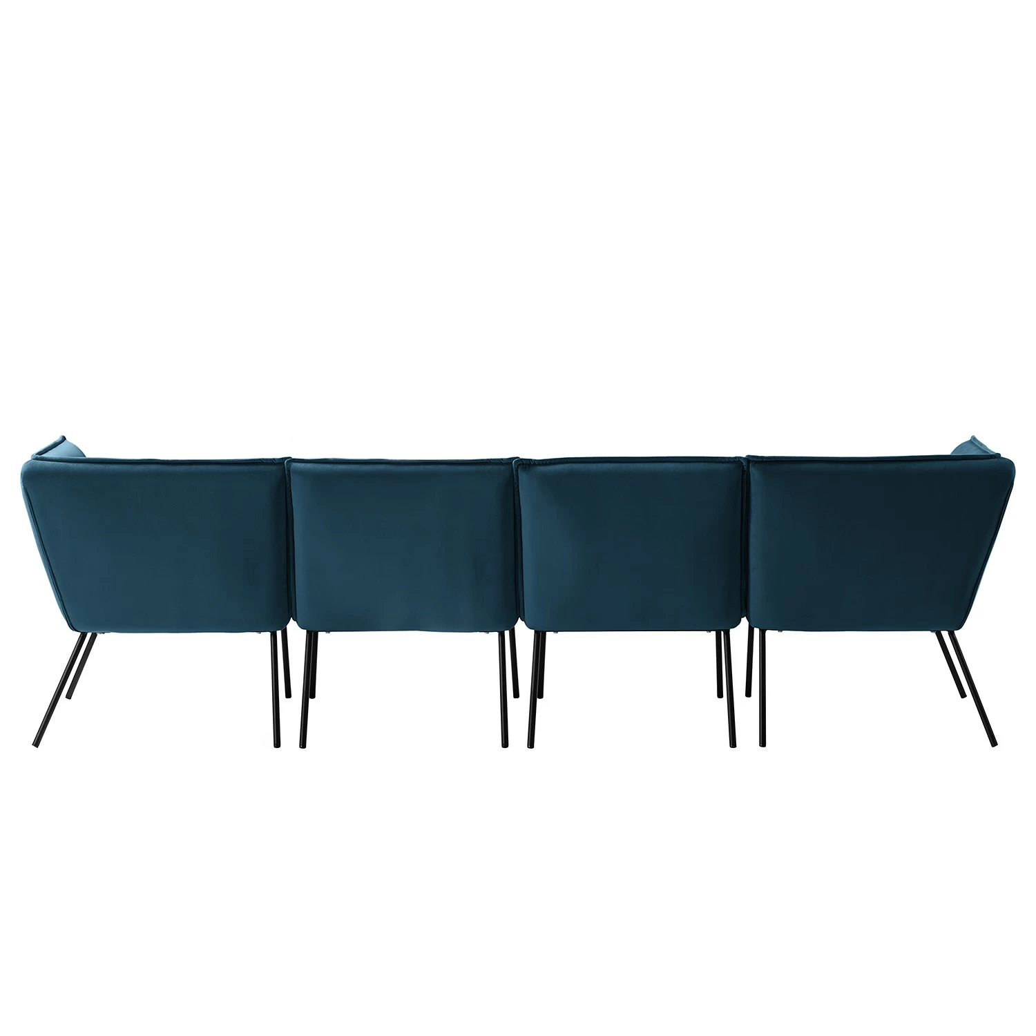 Jack & Alice Bigsofa Dorado - Samt - Marineblau 7 Jack & Alice Bigsofa Dorado - Samt - Marineblau – Bild 7