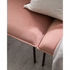 Jack & Alice Sofa Dorado (2-Sitzer) - Samt - Altrosa -WOHNZIMMERMÖBEL Verkäufe 1000151997 190423 12172700035 GALLERYIMAGES P000000001000151997