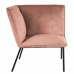 Jack & Alice Ecksofa Dorado - Samt - Altrosa -WOHNZIMMERMÖBEL Verkäufe 1000151999 220729 050 DETAILS P000000001000151999