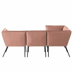 Jack & Alice Ecksofa Dorado II - Samt - Altrosa -WOHNZIMMERMÖBEL Verkäufe 1000152001 190319 09580800028 GALLERYIMAGES P000000001000152001