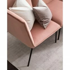 Jack & Alice Ecksofa Dorado II - Samt - Altrosa -WOHNZIMMERMÖBEL Verkäufe 1000152001 190423 12221300022 GALLERYIMAGES P000000001000152001