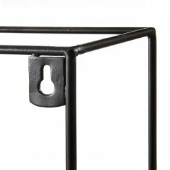 Norrwood Wandregal Mirwart I - Stahl - Schwarz -WOHNZIMMERMÖBEL Verkäufe 1000152415 190110 15035200018 GALLERYIMAGES P000000001000152415