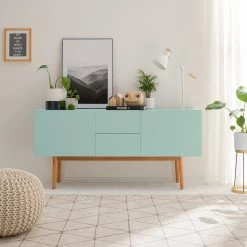Mørteens Sideboard Lindholm III - Mintgrün -WOHNZIMMERMÖBEL Verkäufe 1000153434 200217 15312600070 MOOD DETAILS P000000001000153434 mood