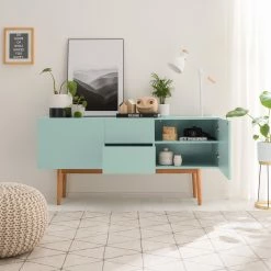 Mørteens Sideboard Lindholm III - Mintgrün -WOHNZIMMERMÖBEL Verkäufe 1000153434 200217 15312600071 MOOD DETAILS P000000001000153434 mood