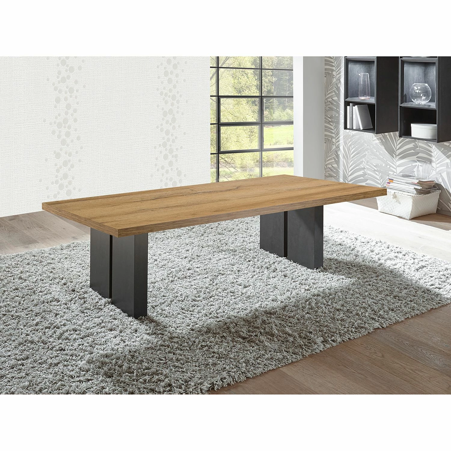 Red Living Couchtisch Rangeville I - Eiche Dekor 2 Red Living Couchtisch Rangeville I - Eiche Dekor – Bild 2