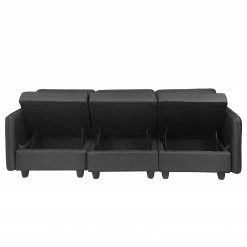 Fredriks Sofa Lavara I (3-Sitzer) - Webstoff - Dunkelgrau 15 Fredriks Sofa Lavara I (3-Sitzer) - Webstoff - Dunkelgrau -WOHNZIMMERMÖBEL Verkäufe 1000154387 190722 09292700053 DETAILS P000000001000154387