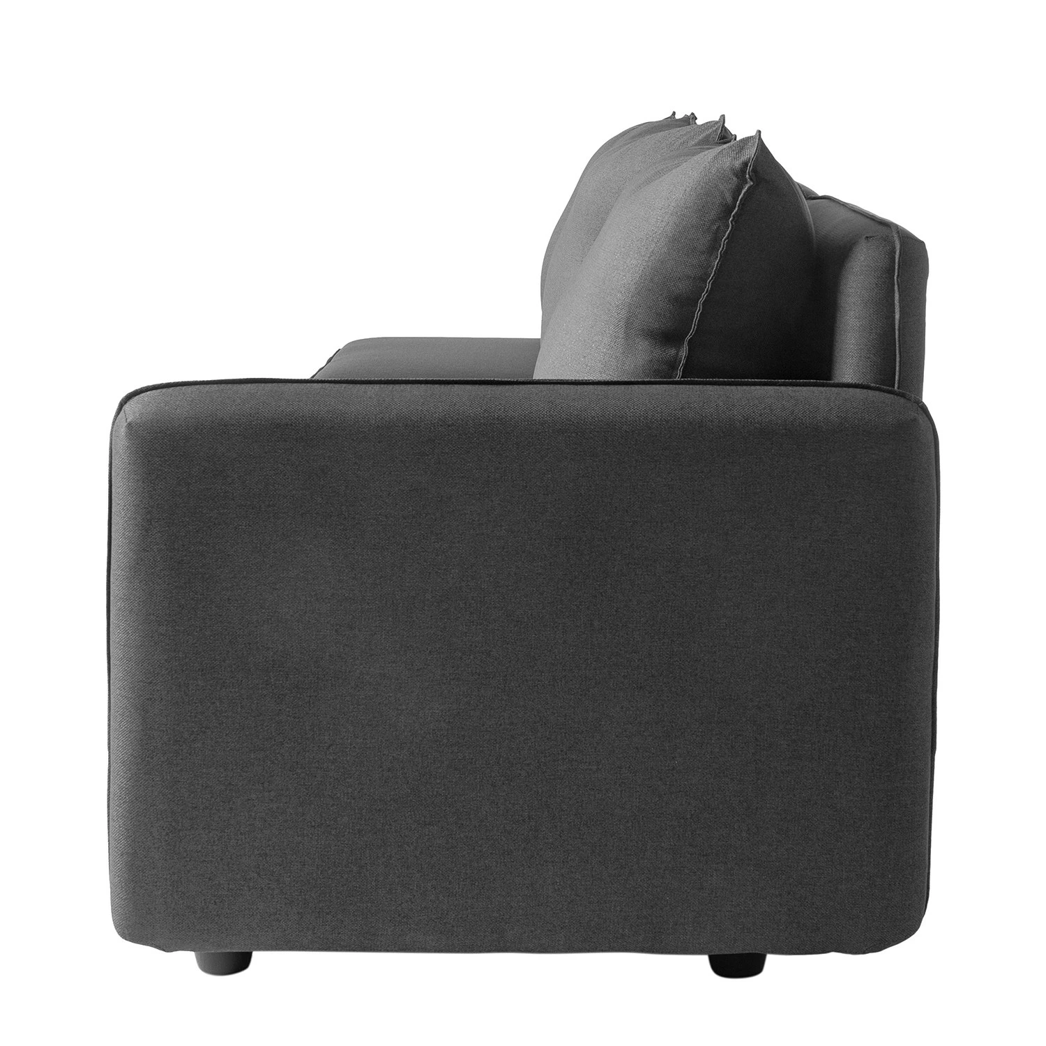 Fredriks Sofa Lavara I (3-Sitzer) - Webstoff - Dunkelgrau 6 Fredriks Sofa Lavara I (3-Sitzer) - Webstoff - Dunkelgrau – Bild 6