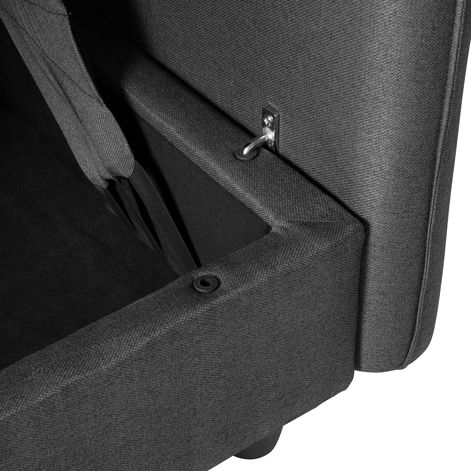 Fredriks Sofa Lavara I (3-Sitzer) - Webstoff - Dunkelgrau 10 Fredriks Sofa Lavara I (3-Sitzer) - Webstoff - Dunkelgrau – Bild 10