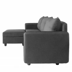 Fredriks Ecksofa Lavara II - Webstoff - Dunkelgrau -WOHNZIMMERMÖBEL Verkäufe 1000154405 191219 10544400003 DETAILS P000000001000154405
