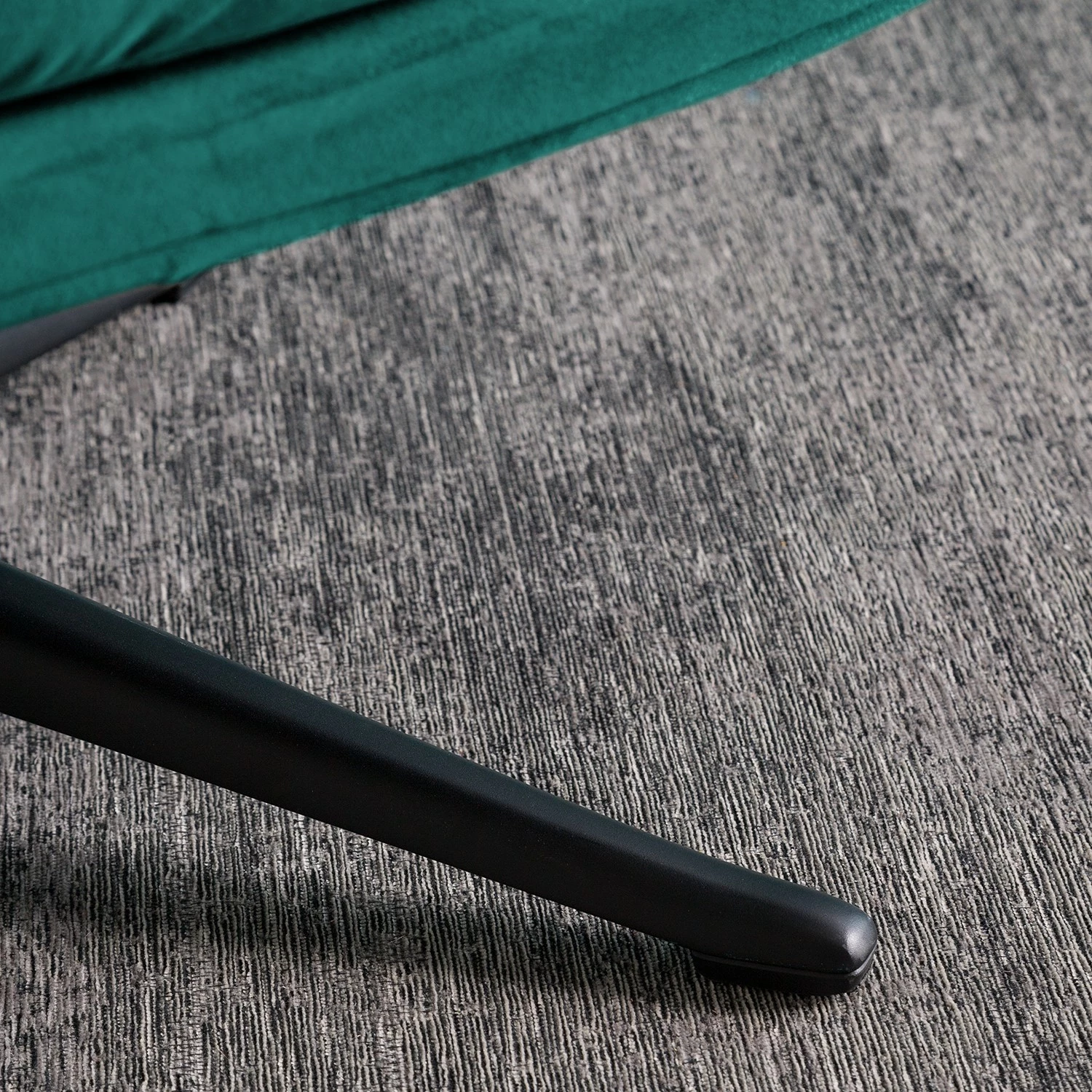 Studio Copenhagen Sessel Garbo IV - Samt Shyla: Petrol - Schwarz 10 Studio Copenhagen Sessel Garbo IV - Samt Shyla: Petrol - Schwarz – Bild 10