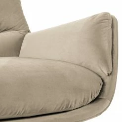 Studio Copenhagen Sessel Garbo IV - Samt Shyla: Beige - Schwarz -WOHNZIMMERMÖBEL Verkäufe 1000156392 190320 11563600583 GALLERYIMAGES P000000001000156392