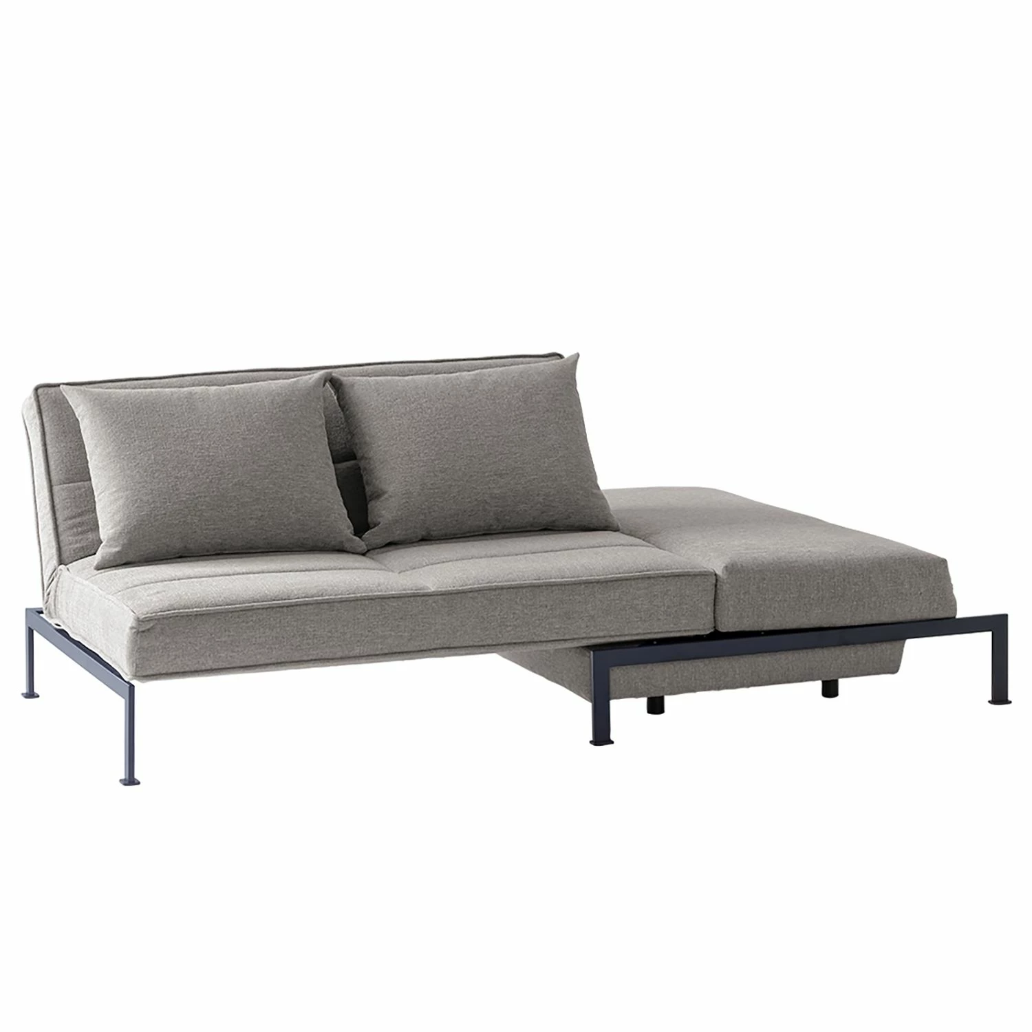 Chillout by Franz Fertig Schlafsofa Filius - Webstoff - Grau - Schlaffunktion davorstehend rechts 2 Chillout by Franz Fertig Schlafsofa Filius - Webstoff - Grau - Schlaffunktion davorstehend rechts – Bild 2