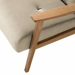 Studio Copenhagen Sessel TIMON - Samt Shyla: Beige -WOHNZIMMERMÖBEL Verkäufe 1000156472 190305 16352300197 GALLERYIMAGES P000000001000156472