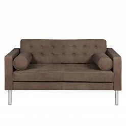 Fredriks Sofa Chelsea IV (2-Sitzer) - Echtleder - Echtleder Custo: Dunkelbraun - Zylinder -WOHNZIMMERMÖBEL Verkäufe 1000156563 190215 12583800569 GALLERYIMAGES P000000001000156563
