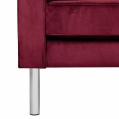 Fredriks Sessel Portobello III - Samt - Stoff Tond: Bordeaux - Zylinder -WOHNZIMMERMÖBEL Verkäufe 1000156631 190215 12592301097 GALLERYIMAGES P000000001000156631