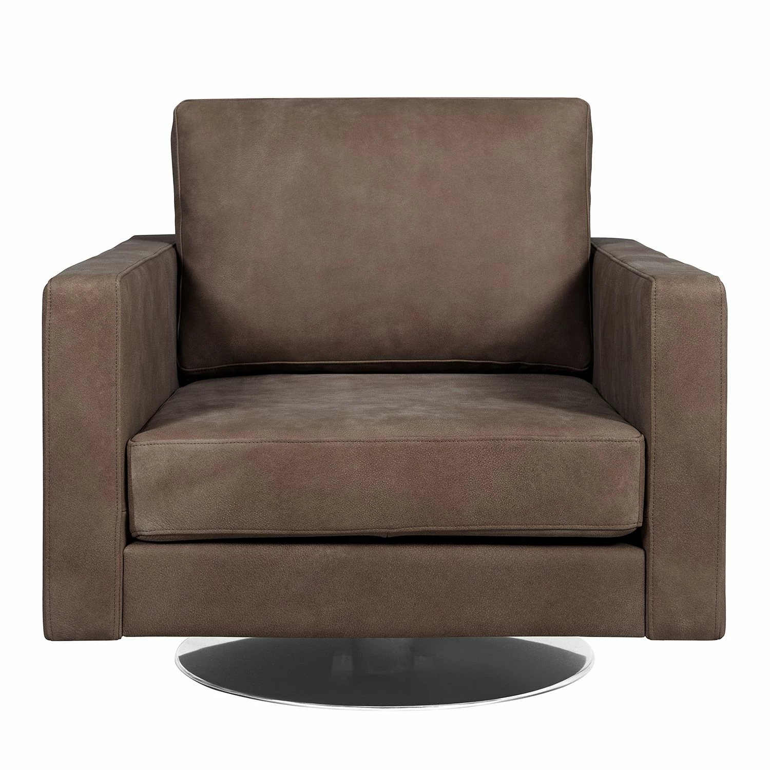 Fredriks Drehsessel Portobello IV - Echtleder - Echtleder Custo: Dunkelbraun 2 Fredriks Drehsessel Portobello IV - Echtleder - Echtleder Custo: Dunkelbraun – Bild 2