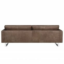 Fredriks Sofa Portobello IV (3-Sitzer) - Echtleder - Echtleder Custo: Dunkelbraun - Kufen -WOHNZIMMERMÖBEL Verkäufe 1000156696 190215 13000801641 GALLERYIMAGES P000000001000156696