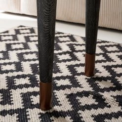 Ars manufacti Couchtisch Tila - Eiche massiv / Metall - Eiche Schwarz / Schwarz -WOHNZIMMERMÖBEL Verkäufe 1000156955 190812 09020800005 DETAILS P000000001000156955