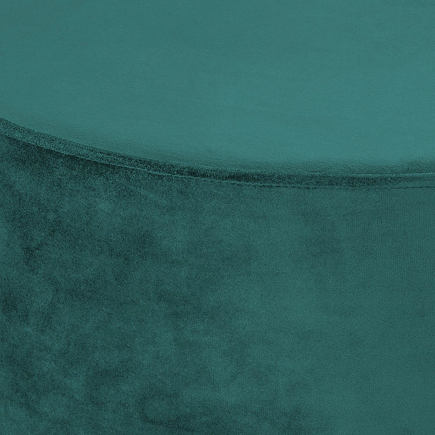 Kayoom Polsterhocker Novalie II - Kiefernholz, MDF, Polyester, Schaumstoff - Petrol 3 Kayoom Polsterhocker Novalie II - Kiefernholz, MDF, Polyester, Schaumstoff - Petrol – Bild 3