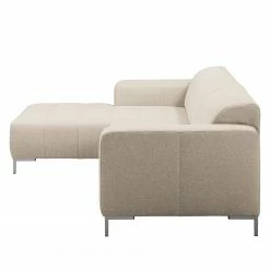 Fredriks Ecksofa Graide II - Strukturstoff - Warmes Beige - Longchair davorstehend links - Keine Funktion -WOHNZIMMERMÖBEL Verkäufe 1000157301 190604 14155800229 GALLERYIMAGES P000000001000157301