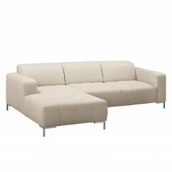 Fredriks Ecksofa Graide II - Strukturstoff - Warmes Beige - Longchair davorstehend links - Keine Funktion -WOHNZIMMERMÖBEL Verkäufe 1000157301 190604 14155800232 GALLERYIMAGES P000000001000157301