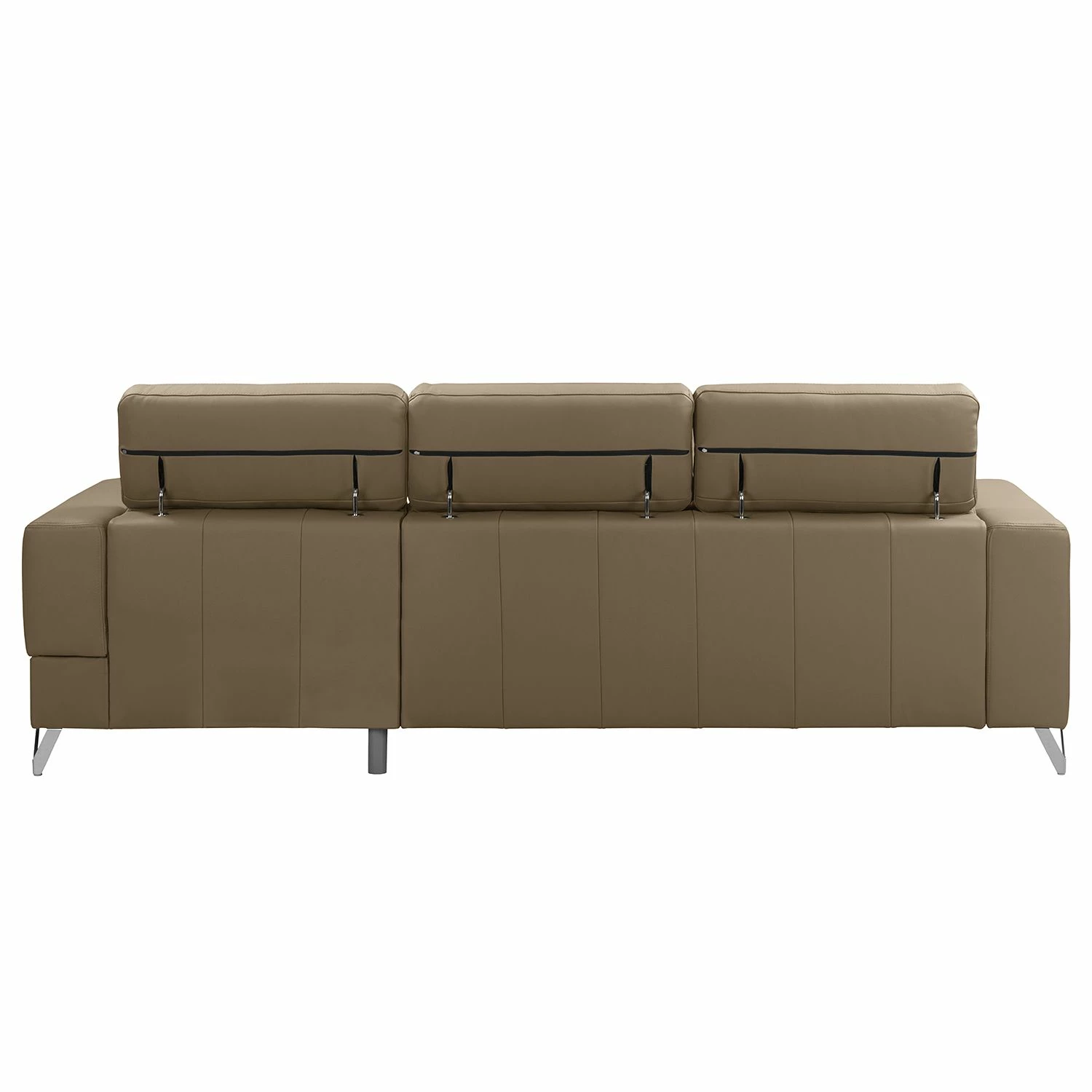 Fredriks Ecksofa Lucena - Echtleder - Taupe - Longchair davorstehend rechts - Keine Funktion 5 Fredriks Ecksofa Lucena - Echtleder - Taupe - Longchair davorstehend rechts - Keine Funktion – Bild 5