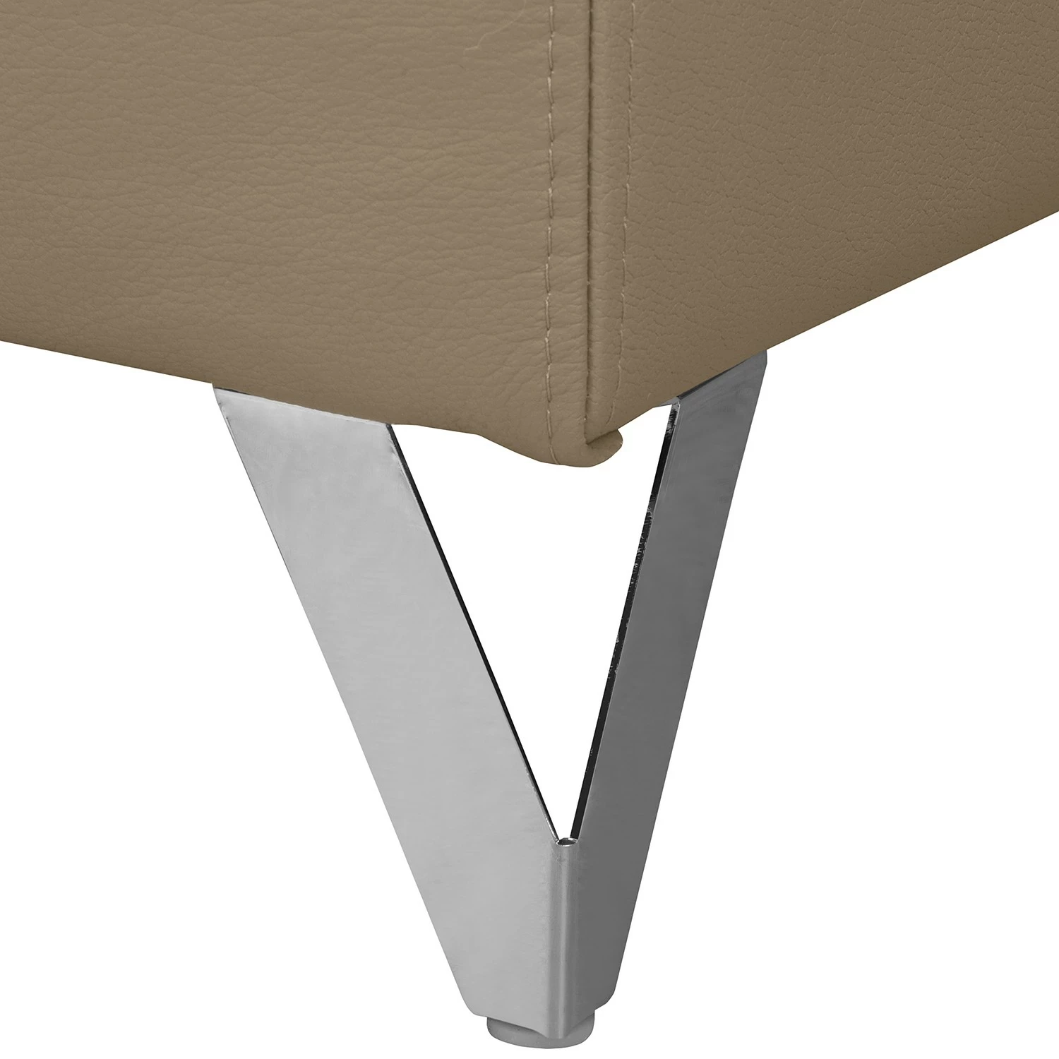 Fredriks Ecksofa Lucena - Echtleder - Taupe - Longchair davorstehend rechts - Keine Funktion 16 Fredriks Ecksofa Lucena - Echtleder - Taupe - Longchair davorstehend rechts - Keine Funktion – Bild 16