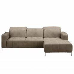 Fredriks Ecksofa Graide III - Antiklederlook - Taupe - Longchair davorstehend rechts - Elektrisch verstellbar: 1 Motor mit Kabel -WOHNZIMMERMÖBEL Verkäufe 1000157360 200901 12282600083 DETAILS P000000001000157360