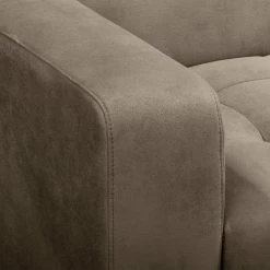 Fredriks Ecksofa Graide III - Antiklederlook - Taupe - Longchair davorstehend rechts - Elektrisch verstellbar: 1 Motor mit Kabel -WOHNZIMMERMÖBEL Verkäufe 1000157360 200901 12282600091 DETAILS P000000001000157360