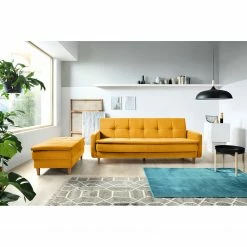 Loftscape Schlafsofa Pabna - Samt - Senfgelb - Kein Zubehör inklusive -WOHNZIMMERMÖBEL Verkäufe 1000157439 190320 11545500583 MOOD GALLERYIMAGES P000000001000157439 mood