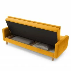 Loftscape Schlafsofa Pabna - Samt - Senfgelb - Kein Zubehör inklusive -WOHNZIMMERMÖBEL Verkäufe 1000157439 190320 11545600585 GALLERYIMAGES P000000001000157439
