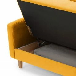 Loftscape Schlafsofa Pabna - Samt - Senfgelb - Kein Zubehör inklusive -WOHNZIMMERMÖBEL Verkäufe 1000157439 190320 11545600590 GALLERYIMAGES P000000001000157439