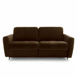 Loftscape Schlafsofa Leopoldina - Samt - Dunkelbraun - Breite: 169 cm -WOHNZIMMERMÖBEL Verkäufe 1000157481 190320 11555001096 GALLERYIMAGES P000000001000157481