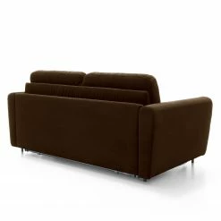 Loftscape Schlafsofa Leopoldina - Samt - Dunkelbraun - Breite: 169 cm -WOHNZIMMERMÖBEL Verkäufe 1000157481 190320 11555001097 GALLERYIMAGES P000000001000157481