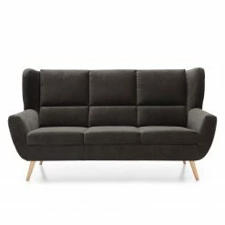 Loftscape Polstergarnitur Glenhaven (3-2-1) - Samt - Dunkelgrau -WOHNZIMMERMÖBEL Verkäufe 1000157519 190320 11575101594 GALLERYIMAGES P000000001000157519