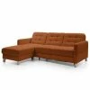 Loftscape Ecksofa Princesa - Echtleder - Cognac - Schlaffunktion - Bettkasten