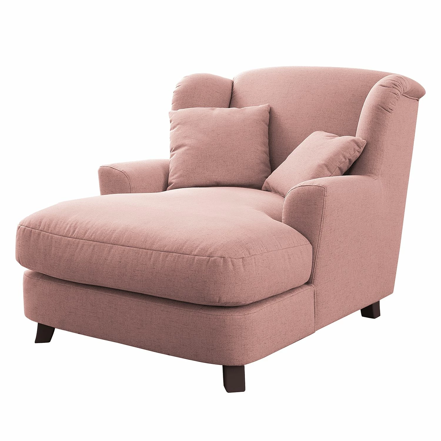 Ridgevalley XXL Sessel Garza II - Flachgewebe - Mauve 1 Ridgevalley XXL Sessel Garza II - Flachgewebe - Mauve