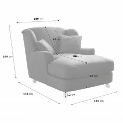 Ridgevalley XXL Sessel Garza II - Flachgewebe - Mauve 13 Ridgevalley XXL Sessel Garza II - Flachgewebe - Mauve -WOHNZIMMERMÖBEL Verkäufe 1000157701 190314 11240000080 GALLERYIMAGES P000000001000157701