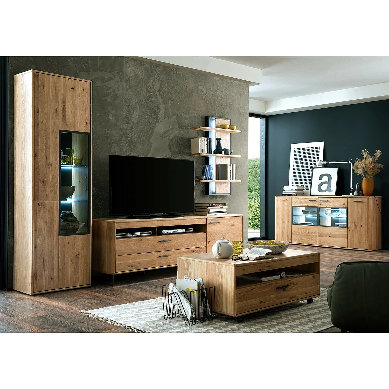 Naturoo Couchtisch Kiah - Asteiche massiv 2 Naturoo Couchtisch Kiah - Asteiche massiv – Bild 2