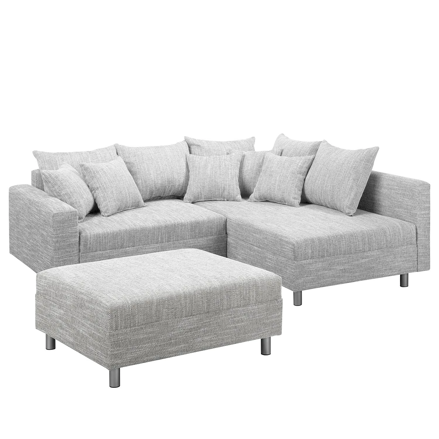 Fredriks Ecksofa Arimo - Ottomane davorstehend rechts - Mit Hocker 1 Fredriks Ecksofa Arimo - Ottomane davorstehend rechts - Mit Hocker