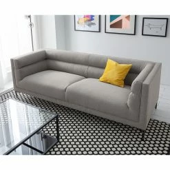 Fredriks Sofa Surfside (3-Sitzer) - Webstoff - Hellgrau -WOHNZIMMERMÖBEL Verkäufe 1000163982 210323 15220801481 MOOD DETAILS P000000001000163982 mood