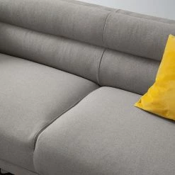 Fredriks Sofa Surfside (3-Sitzer) - Webstoff - Hellgrau -WOHNZIMMERMÖBEL Verkäufe 1000163982 210323 15220901484 DETAILS P000000001000163982