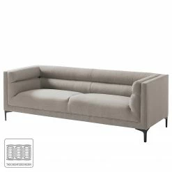 Fredriks Sofa Surfside (3-Sitzer) - Webstoff - Hellgrau -WOHNZIMMERMÖBEL Verkäufe 1000163982 210323 15221001485 DETAILS P000000001000163982