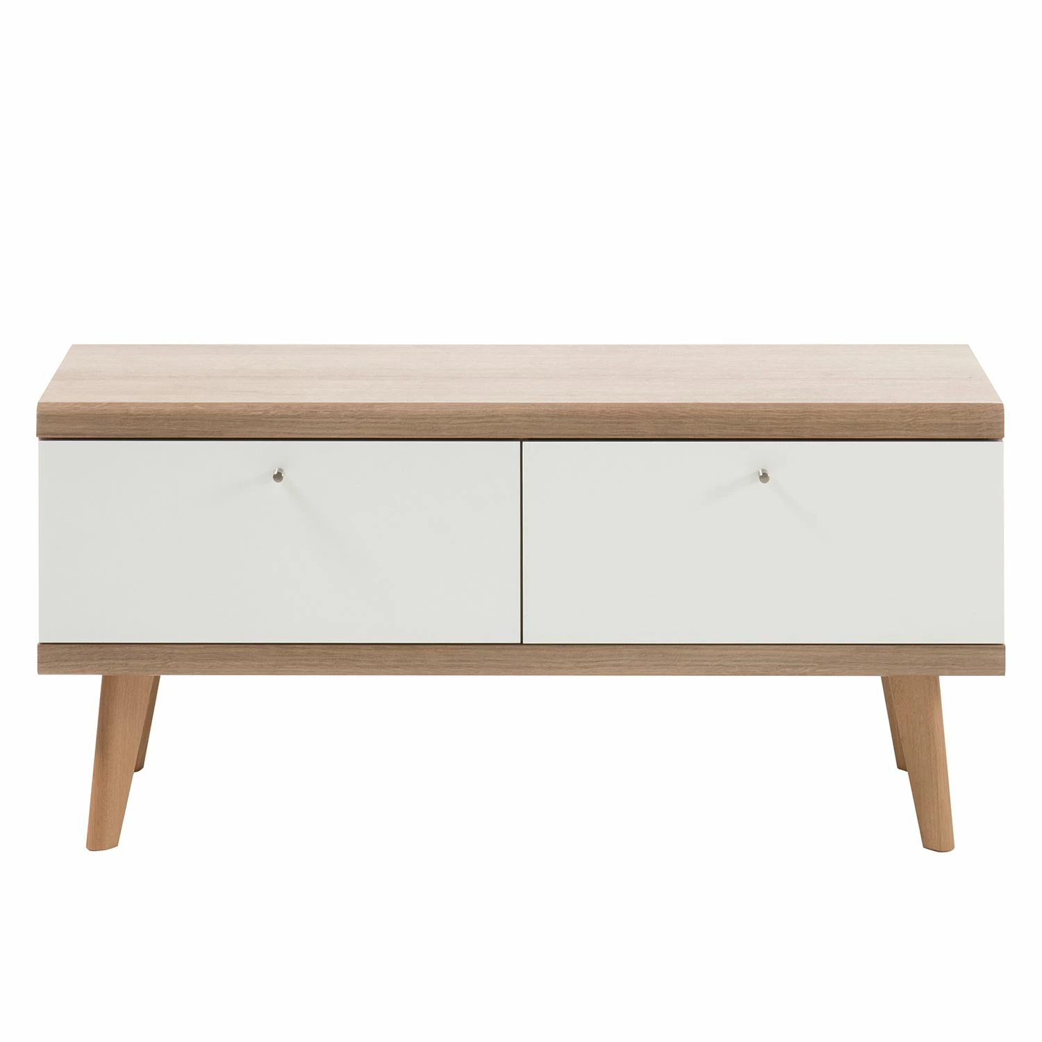 Norrwood TV-Lowboard Gyland I - Matt Weiß / Eiche Riviera Dekor 2 Norrwood TV-Lowboard Gyland I - Matt Weiß / Eiche Riviera Dekor – Bild 2